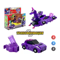 Игрушка-трансформер Mecard ball (Мекардбол) мини, Афина 8