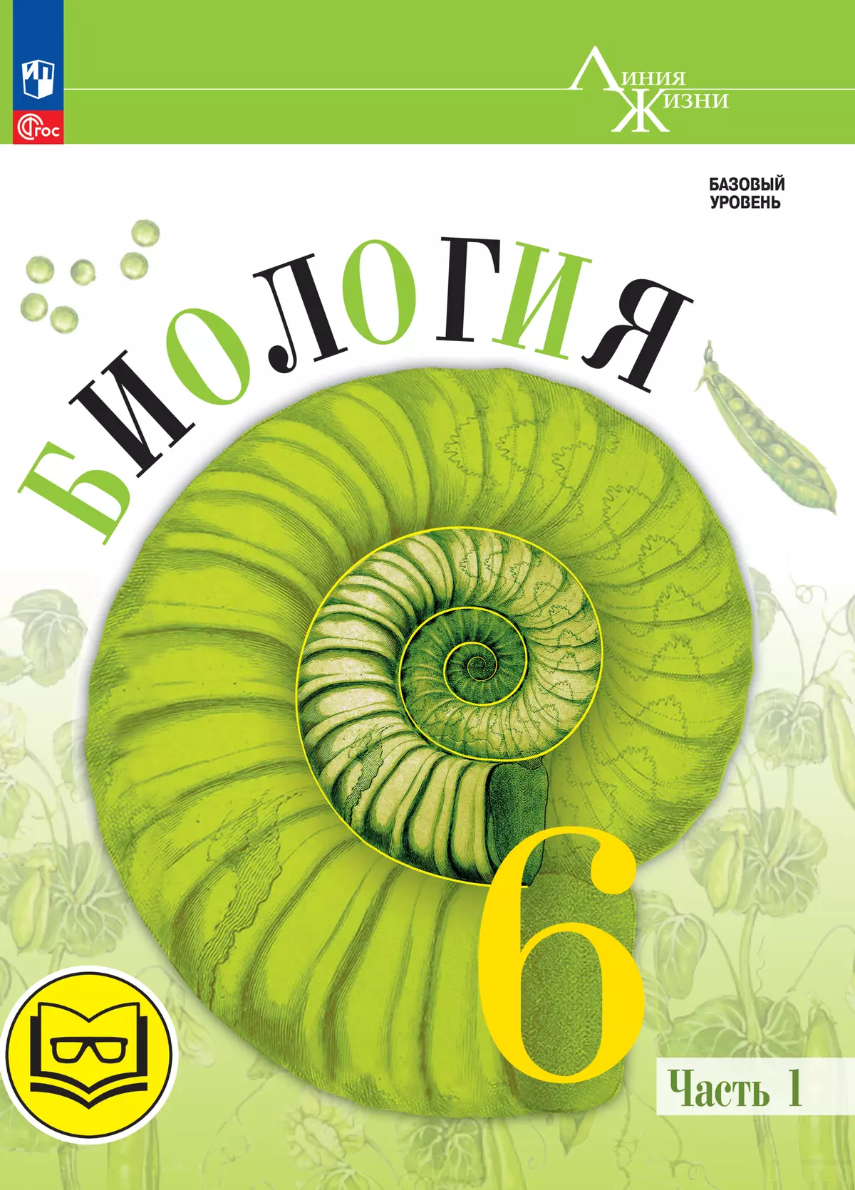 Биология. 6 класс. Учебное пособие. В 2 ч. Часть 1 (для слабовидящих обучающихся) 1