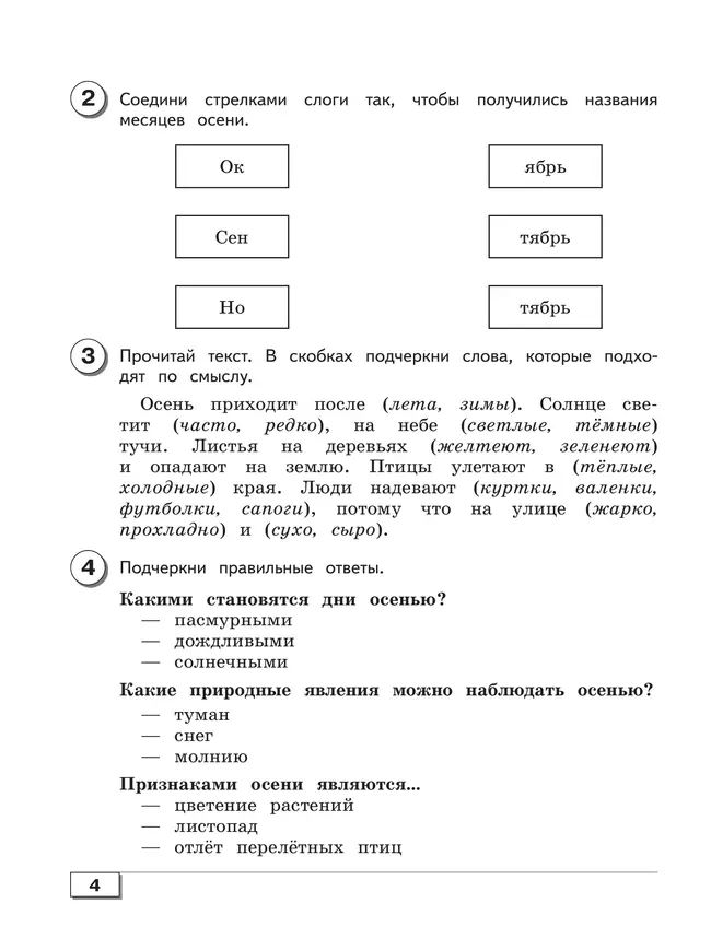 Мир природы и человека. 3 класс. Проверочные работы (для обучающихся с интеллектуальными нарушениями) 18