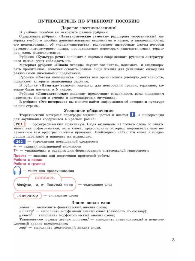 Русский язык. 6 класс. В 2 ч. Часть 1. Учебное пособие 28