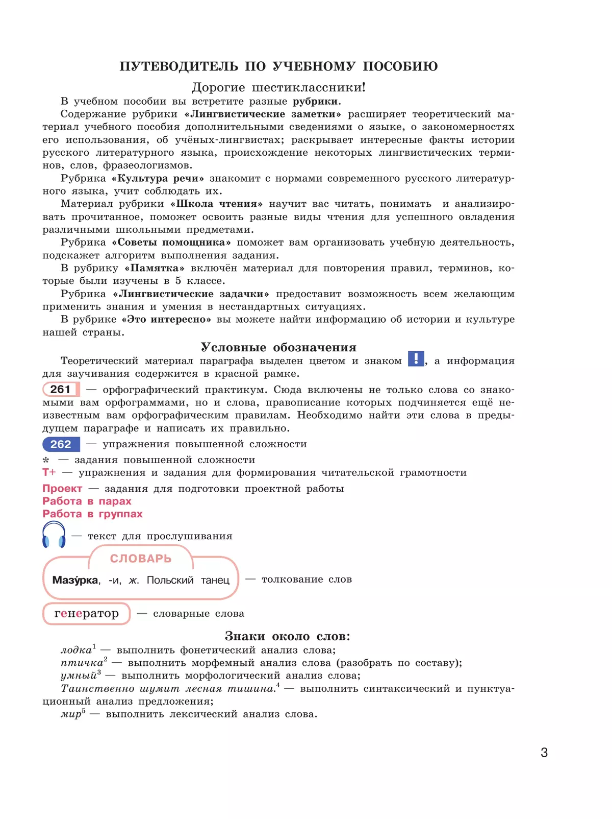 Русский язык. 6 класс. В 2 ч. Часть 1. Учебное пособие 28