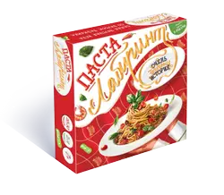 Паста-лабиринт. Очень запутанная история. Настольная игра 1