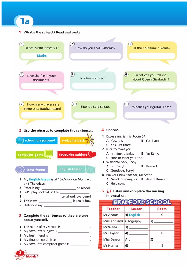 Английский язык. Второй иностранный язык. Рабочая тетрадь с грамматическим тренажером. 6 класс 15 Английский язык. Второй иностранный язык. Рабочая тетрадь с грамматическим тренажером. 6 класс 15