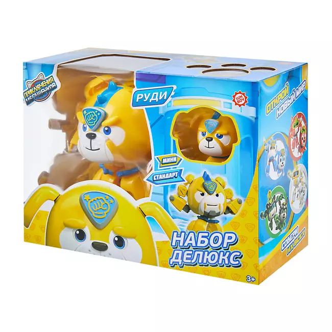 Игровой набор трансформеров (стандарт и мини) Приключения мегащенков, Руди 12 Игровой набор трансформеров (стандарт и мини) Приключения мегащенков, Руди 12