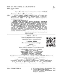 Русский язык. Орфографический практикум. 4 класс 15