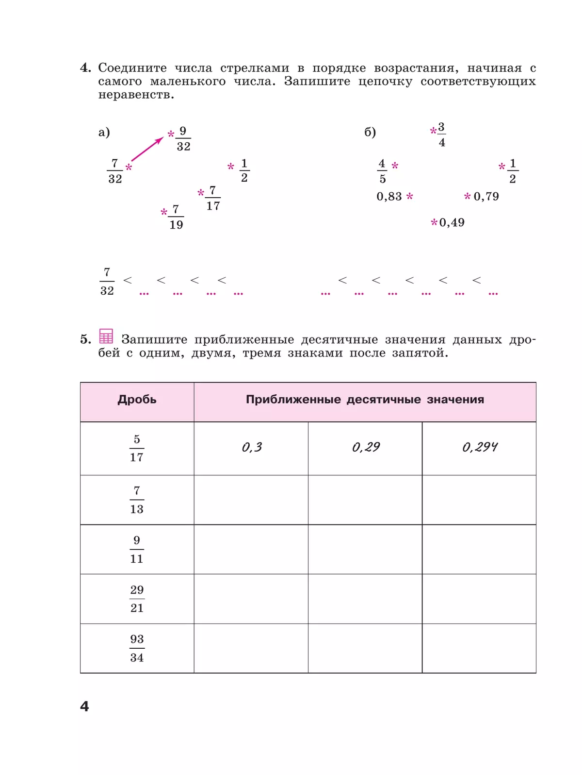 Алгебра. Рабочая тетрадь. 7 класс 26